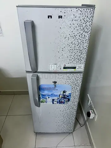 Nikai 200L Gross/127L Net, Double Door Refrigerator used 1 year only