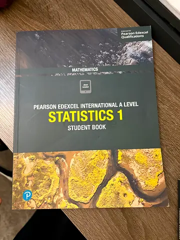 Alevel Edexcel Statistics Book 1 Math