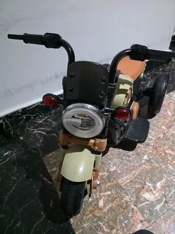 Kids Ride-On Electric Motorcycle - Camouflage, Good Condition