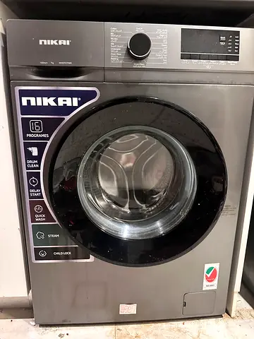 Nikai front load washing machine - 7 kg, good working condition