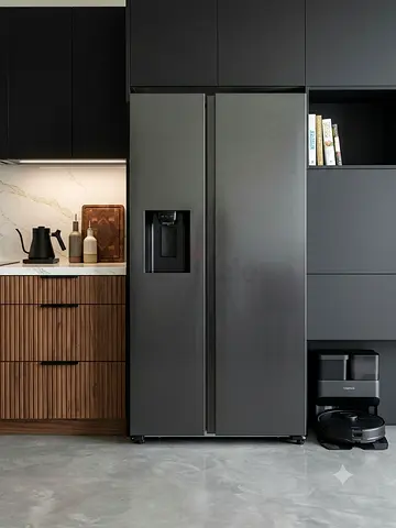Samsung Side-by-Side Refrigerator – Water Dispenser | Good Condition | Premium Quality