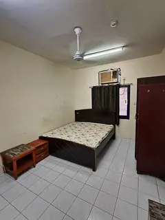 Master bedroom with attached washroom