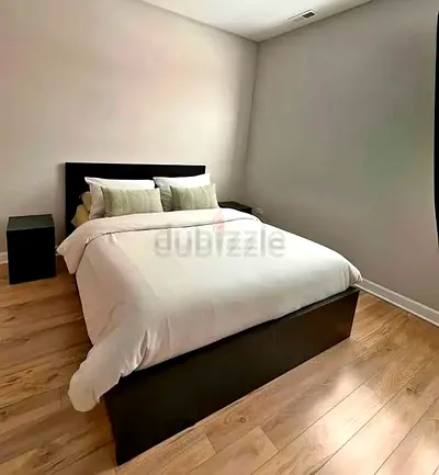 IKEA  Queen Size Bed + 2 Storage Drawers + Mattress