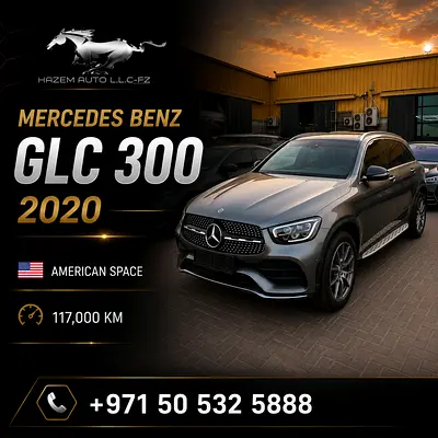 0% DP - 2020 Mercedes-Benz GLC 300 2020