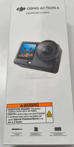 DJI Osmo Action 6 Enhanced Combo