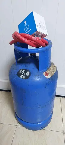 New Regulator pipe with Gas cliynder