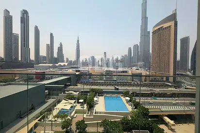Spacious 3BR+Maid | Stunning Burj View |High Floor