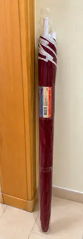 Beach umbrella (maroon) & Brand New Roller Blind  Bundle (Unused)