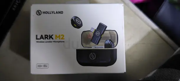 Hollyland Lark M2 Wireless Lavalier Microphone - Like New, Boxed