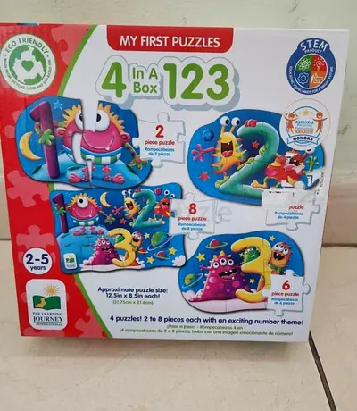 Alphabet Puzzle and books