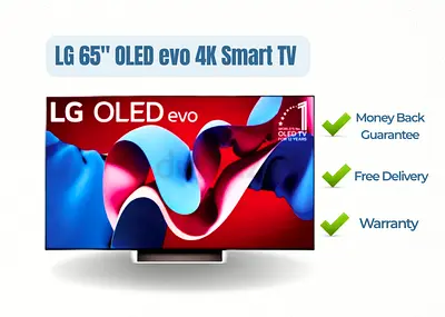 LG 65 Inch OLED evo C4 4K Smart TV 65C4OLED | Free Delivery