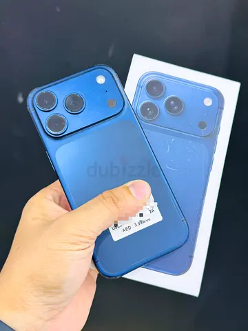 I PHONE 17 PRO MAX 256GB
JAPAN
BLUE
BATTERY 100
CYCLE COUNT 126
WARRANTY 2026
DECEMBER