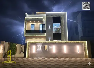 **Luxury Villa for Sale in Al Zahya – 5 Bedrooms with Roof & Outdoor Seating | All Fees Included**