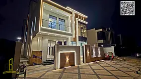 Luxury villa for sale opposite a park, ready for immediate occupancy, including registration fees, w