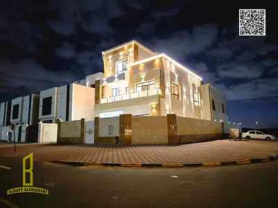 Luxury Corner Villa for Sale Near Sheikh Mohammed Bin Zayed Road | 5 Bedrooms | Roof & Large Setback