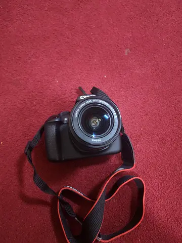 Canon DSLR with EF-S 18-55mm kit lens - Good working condition