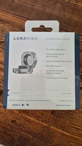 Luna Ring Gen 2 with Charging Case (sealed box) - Unwanted Gift