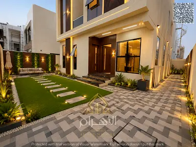 Luxury residential opportunity | Own a luxurious villa in Ajman | 4 master bedrooms with a lush gar