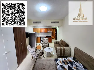 Studio Apartment For Monthly Rent in Orient Towers - Ajman