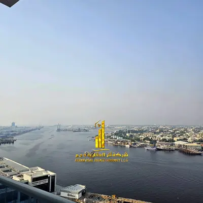 The most luxurious two-bedroom apartment, with sea view balcony, including all services, with a gym, swimming pool, and private parking