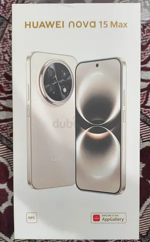 Huawei Nova 15 Max (Brand new) for Sale | 8500 mAH Battery | 8 GB RAM | 256 GB Storage