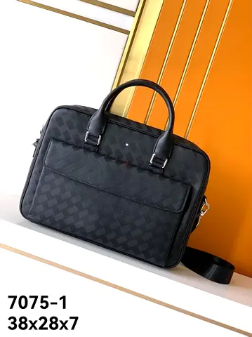 Montblanc business leather briefcase 💼