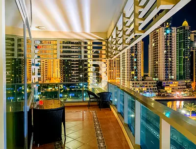 1BR | Well Maintained | Marina View | Zumrud Tower