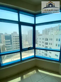 Luxury 1-bedroom apartment in Al Qasimia (Al Nad) | Panoramic view | Central A/C and gas | Built-in