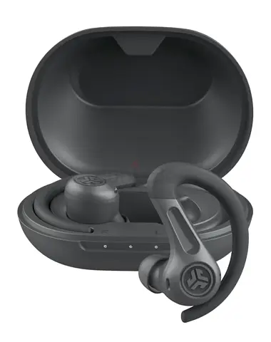 Wireless Sports Earbuds with Charging Case (Over-ear Hooks) - Used