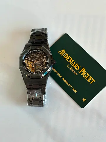 Audemars Piguet(men’s) Full ceramic  waterproof 💯 sapphire crystal⚙️ Original box 📦 🚨