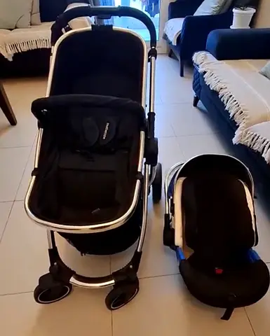 Urgent Sale - Stroller with Infant Car Seat - 2-in-1 Travel System, Good Condition