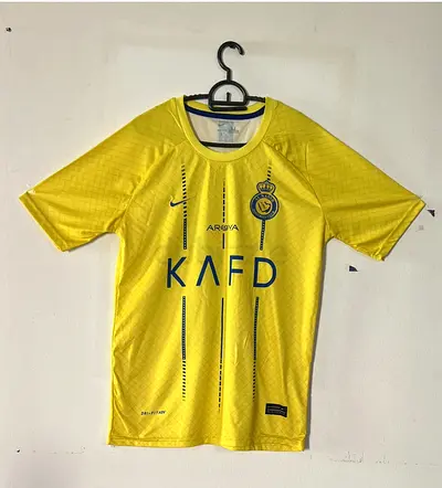 Al-Ittihad Yellow Home Football Jersey - Men's Size (Official Logo)