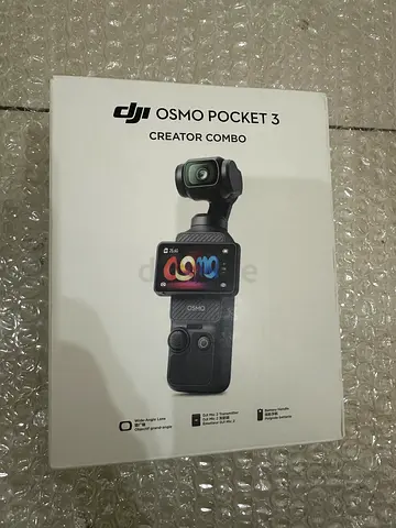 DJI Osmo Pocket 3 Creator Combo - Brand Box open Box