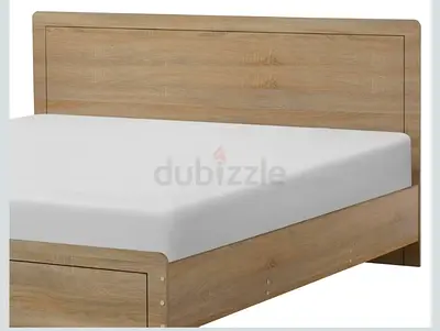 Home Box Oasis Queen Bed 204 X 87.6 X 154.8 Cm Brown
