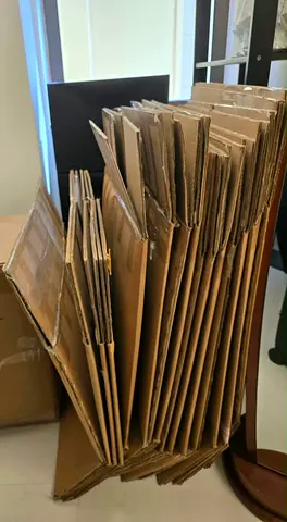 Cardboard boxes