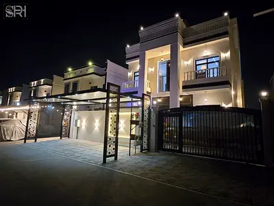 فيلا للبيع في منطقة الياسمين عجمان | بناء مميز مع مسبح خاص | جاهزة للسكن