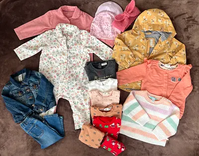 Warm clothes for girl 12-18 months