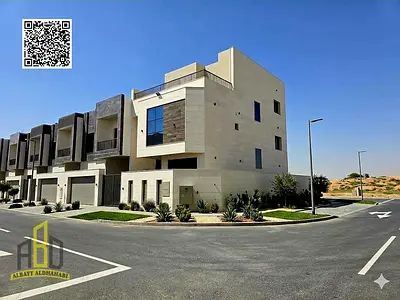Villa for rent, corner location on two streets, first occupancy, with a distinctive roof terrace, close to all services and public facilities.