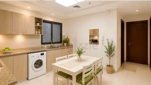 Fully furnished one bedroom + living room monthly or yearly rent in Dubai silicon oisis