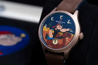 Reservoir x Popeye Camel limited edition watch