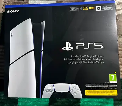 PlayStation 5 Slim Console (International Version) Digital Edition With Controller