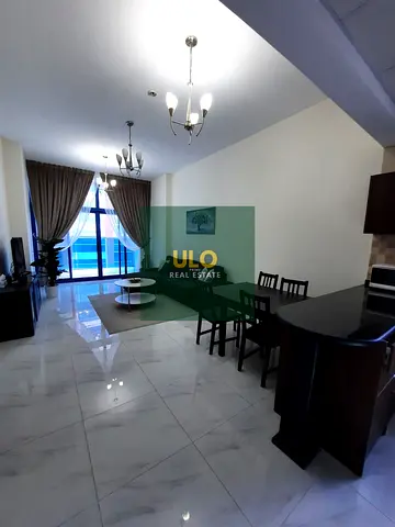 Furnished 1BR Apartment | Sydney Tower JVC | Balcony & Pool Access
