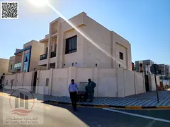 For sale, a villa in Ajman Al Zahia, 5 master rooms, a Majles room, a hall, and a maid’s room, fre