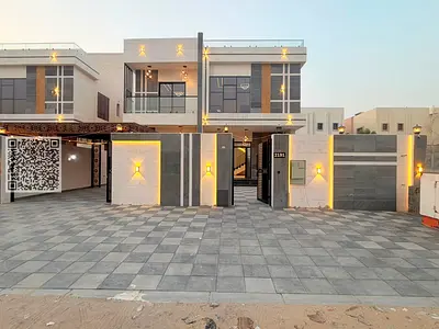 Brand new villa for sale in Al Rawda 2, Ajman | 5,000 sq ft | All utilities included.