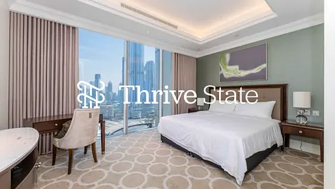 Fully Furnished | Vacant Now | Burj Khalifa View