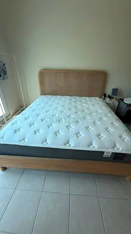 PAN HOME BED FRAME + MATTRESS 180x200cm for SALE
