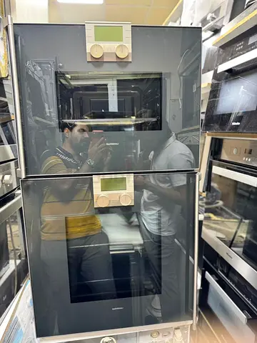 Gaggenau latest model series 200 electric oven and steam oven set built-in integrated