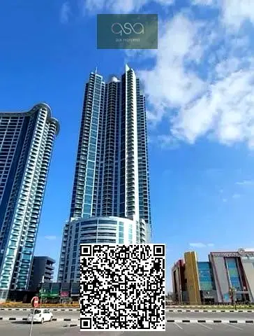 Spacious 2-BHK for Sale | Prime Location | Corniche Tower, Ajman