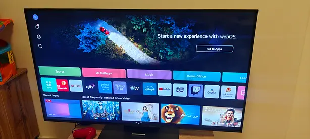 55-inch LG Mini-LED QNED EVO 4K Smart TV (2025) - BNIB, Black