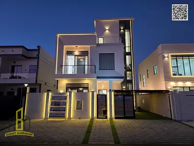 🏡 Luxury 3-Floor Villa in Helio Center, Ajman | Freehold & Golden Visa Eligible – AED 1.9M